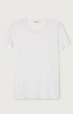 Clearance American Vintage T-Shirt Homme Decatur Blanc