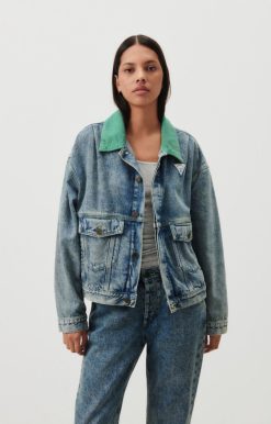 Clearance American Vintage Veste Femme Joybird Dirty