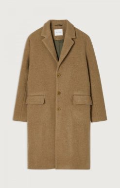 Online American Vintage Manteau Homme Bazybay Camel