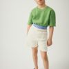 Online American Vintage Short Enfant Bobypark Ecru