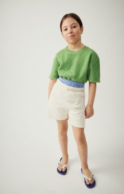 Online American Vintage Short Enfant Bobypark Ecru