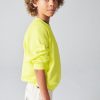 Best American Vintage Sweat Enfant Izubird Jaune Fluo