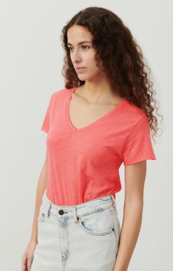 Wholesale American Vintage T-Shirt Femme Jacksonville Rose Vintage