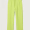 New American Vintage Jogging Femme Hapylife Jaune Fluo