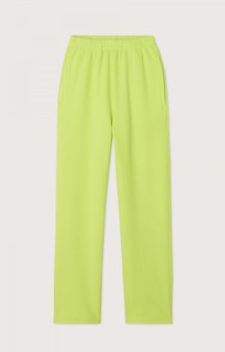 New American Vintage Jogging Femme Hapylife Jaune Fluo