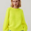 Wholesale American Vintage Pull Femme Nolcity Jaune Fluo