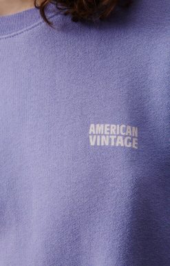 Best American Vintage Sweat Femme Izubird Iris Vintage