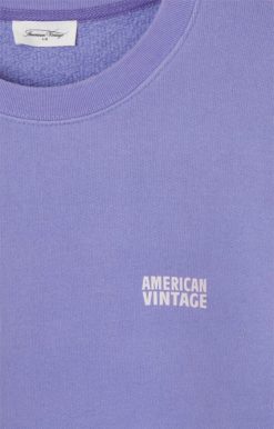 Best American Vintage Sweat Femme Izubird Iris Vintage