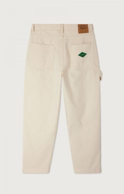 New American Vintage Jean Worker Homme Spywood Ecru