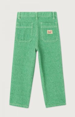 Best American Vintage Jean Droit Enfant Tineborow Basilic