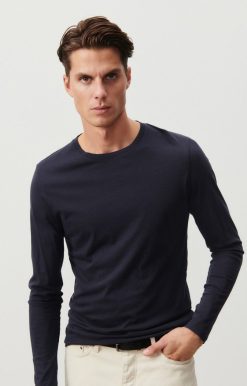 Clearance American Vintage T-Shirt Homme Decatur Caviar