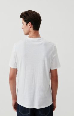 New American Vintage T-Shirt Homme Fakobay Blanc