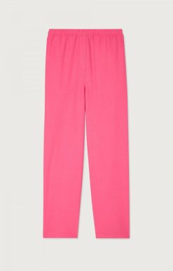 Hot American Vintage Pantalon Femme Dakota Rose Fluo