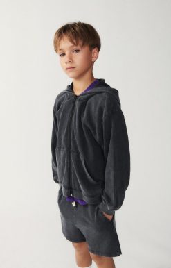 Hot American Vintage Sweat Enfant Sonoma Noir Vintage