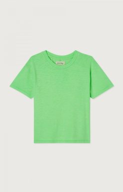 Online American Vintage T-Shirt Enfant Sonoma Perruche Fluo