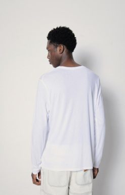 New American Vintage T-Shirt Homme Decatur Blanc