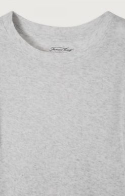 Online American Vintage T-Shirt Enfant Massachusetts Gris Chine