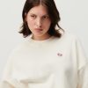 New American Vintage Sweat Femme Rullow Ecru