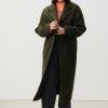 Online American Vintage Manteau Femme Bazybay Asperge