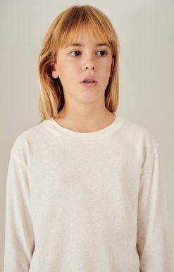 Online American Vintage T-Shirt Enfant Gamipy Blanc