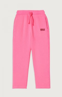 Online American Vintage Jogging Enfant Izubird Rose Fluo