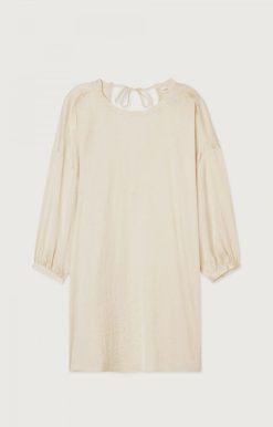 Clearance American Vintage Robe Femme Widland Ivoire