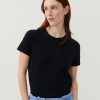 Wholesale American Vintage T-Shirt Femme Gamipy Noir