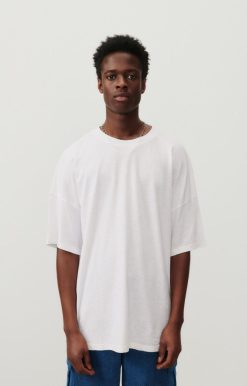 Online American Vintage T-Shirt Homme Lopintale Blanc