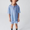 Clearance American Vintage Short Enfant Pobsbury Bleu Ciel