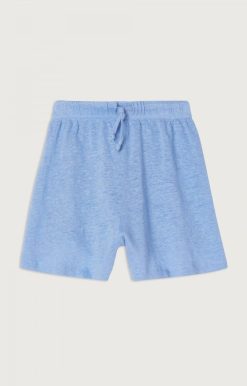 Clearance American Vintage Short Enfant Pobsbury Bleu Ciel